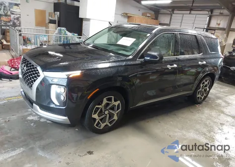 2021 Hyundai Palisade Calligraphy из США, поврежденный, VIN KM8R7DHE2MU265099